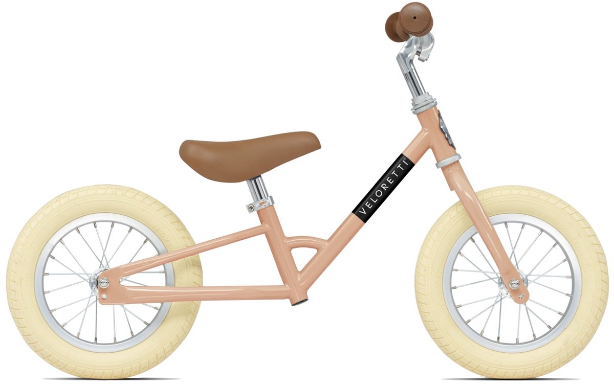 Veloretti Mini loopfiets - 12 inch - Roze