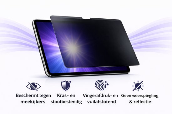 Brosendaal Protecteur d'écran de confidentialité compatible avec l'Apple iPad A16 (2025) 11 pouces – Filtre de confidentialité magnétique
