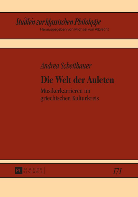 Studien zur klassischen Philologie 171 - Die Welt der Aulete ... - cover