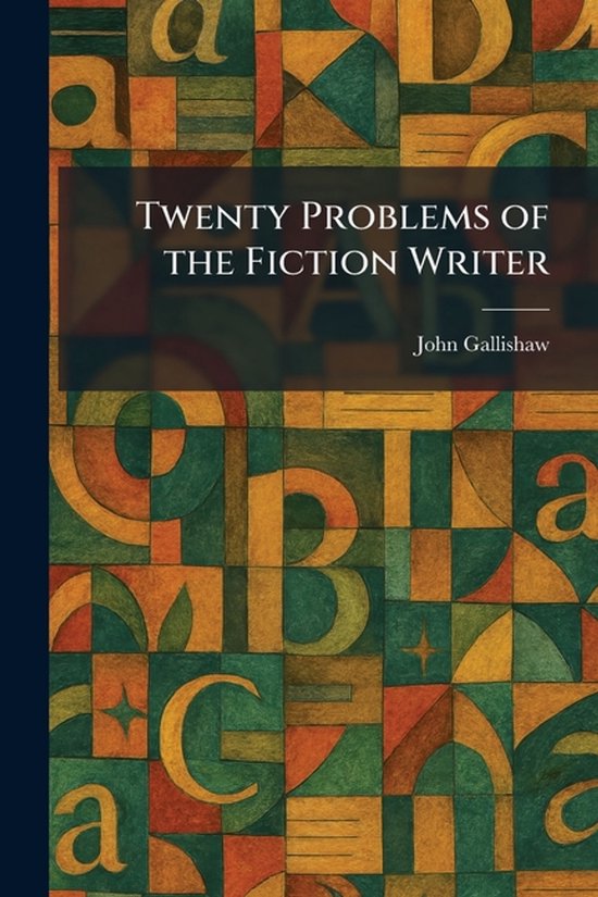 Twenty Problems of the Fiction Writer - cover