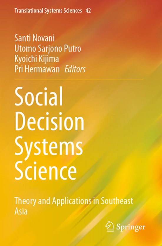 Translational Systems Sciences42- Social Decision Systems Sc ... - cover