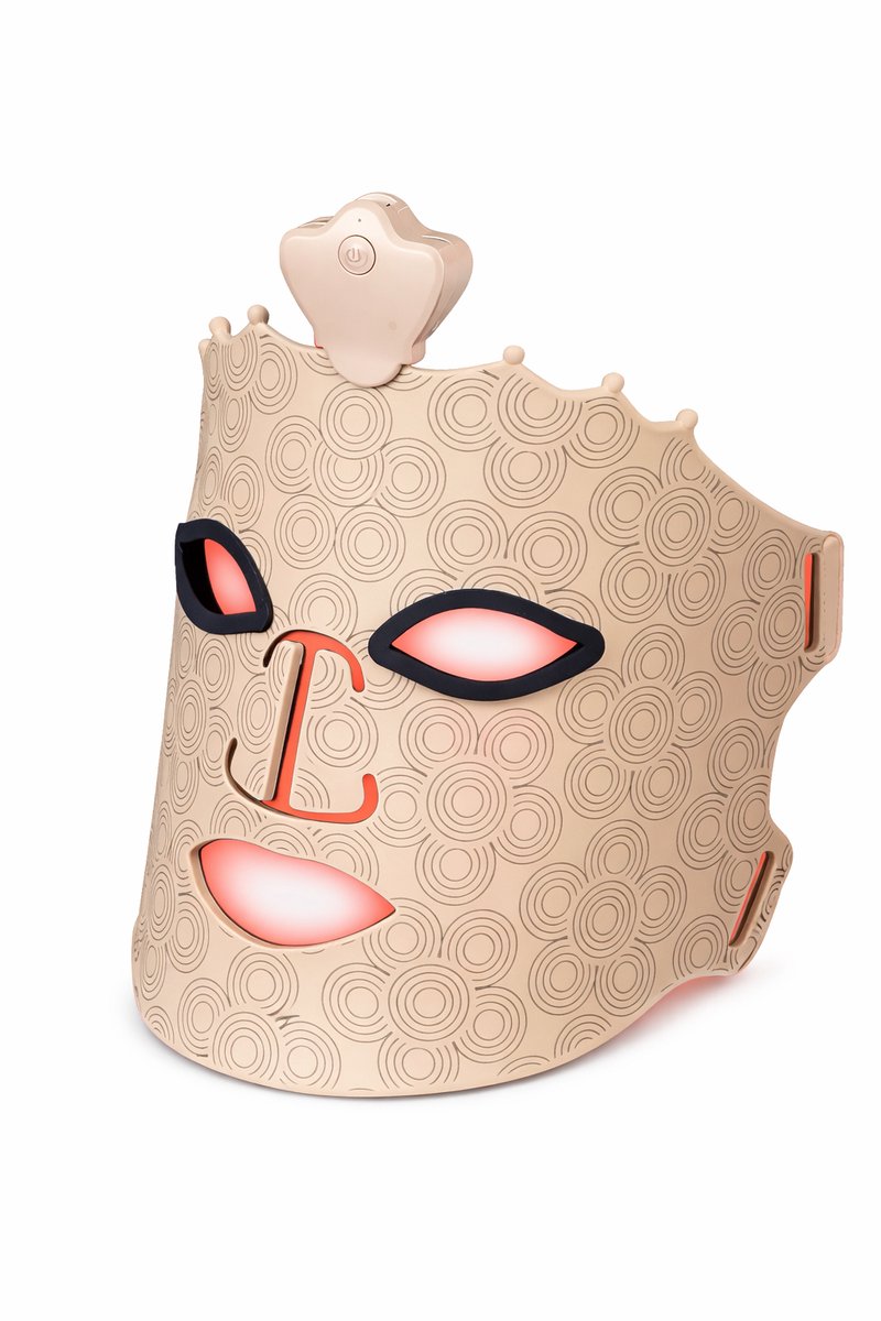Maxizen Gold Crown LED Gezichtsmasker – LED Masker – LED Lichttherapie – Rood Licht Masker – Red Light Therapy – Huidverzorging