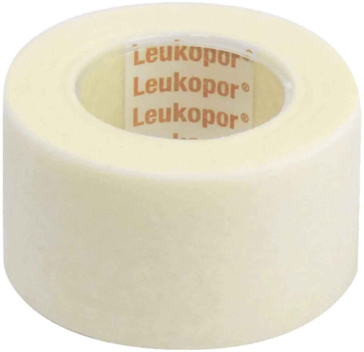 Leukopor 2,5cmx9,2m huidvriendelijke hechtpleister voor de kwetsbare huid