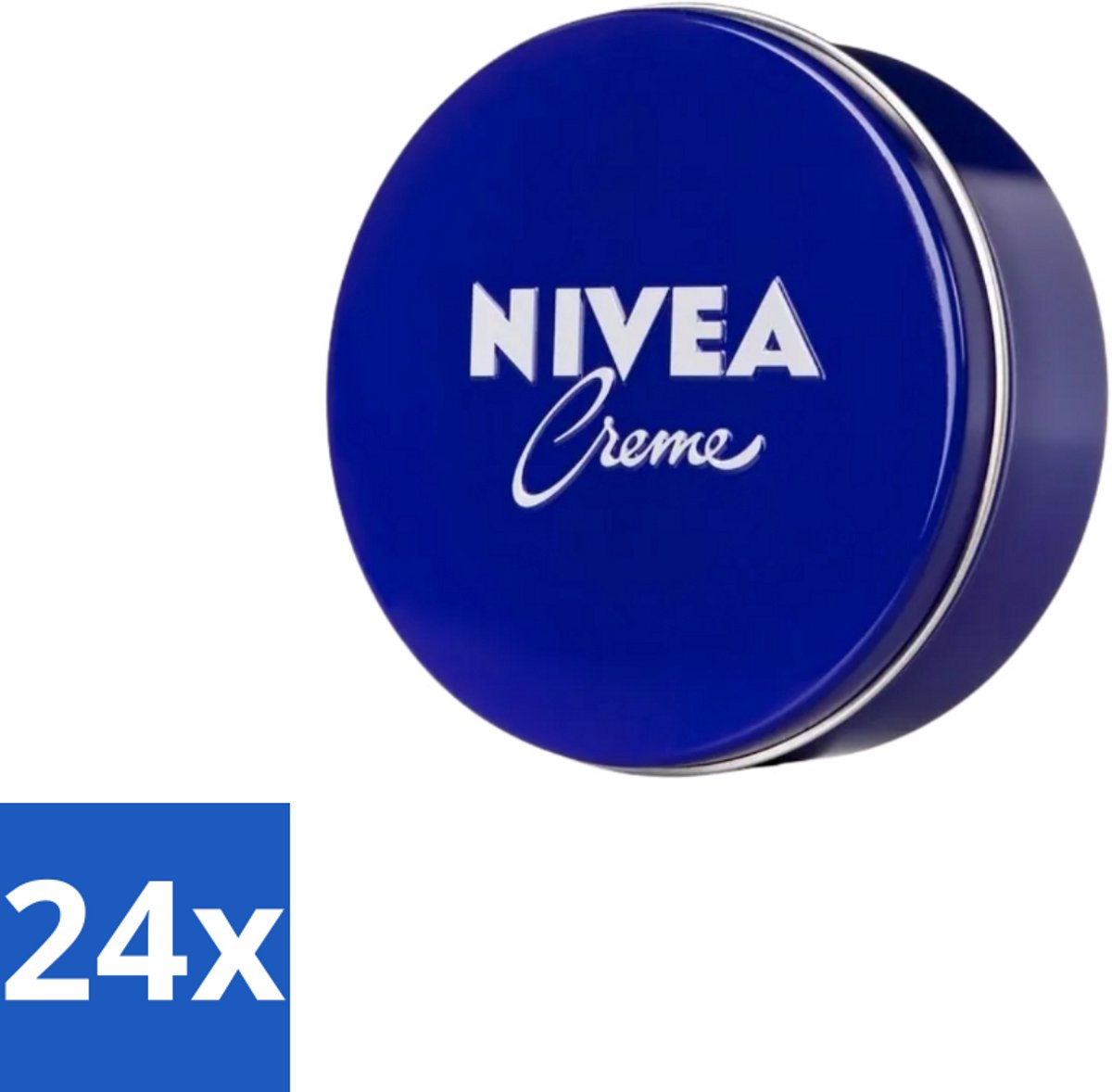 Nivea – Crème – Voor Gezicht, Handen en Lichaam – 250 ml - Voordeelverpakking - 24 stuks