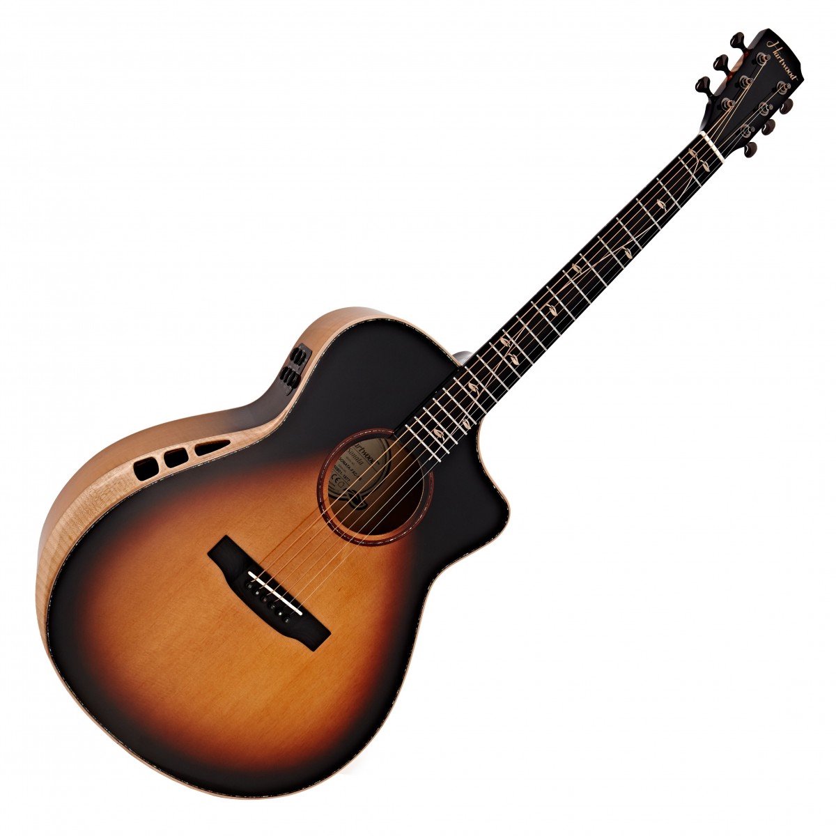 Hartwood Sonata-FX Concert Elektro-akoestische Gitaar, Sunburst