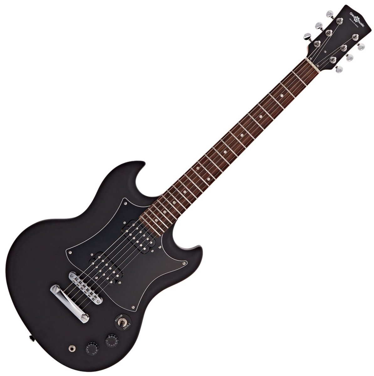 Brooklyn Elektrische Gitaar van Gear4music, Zwart
