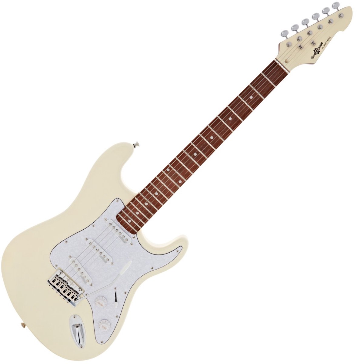 LA Select Legacy Gitaar van Gear4music, Vintage White