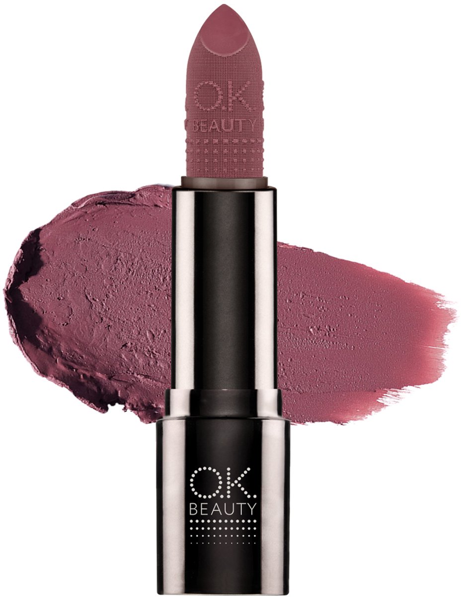 Long Lasting Silk Matte Lipstick - Kleur Impulse – Hydraterende Lippenstift - Intense Kleur - Matte Finish – Langhoudend - OK Beauty