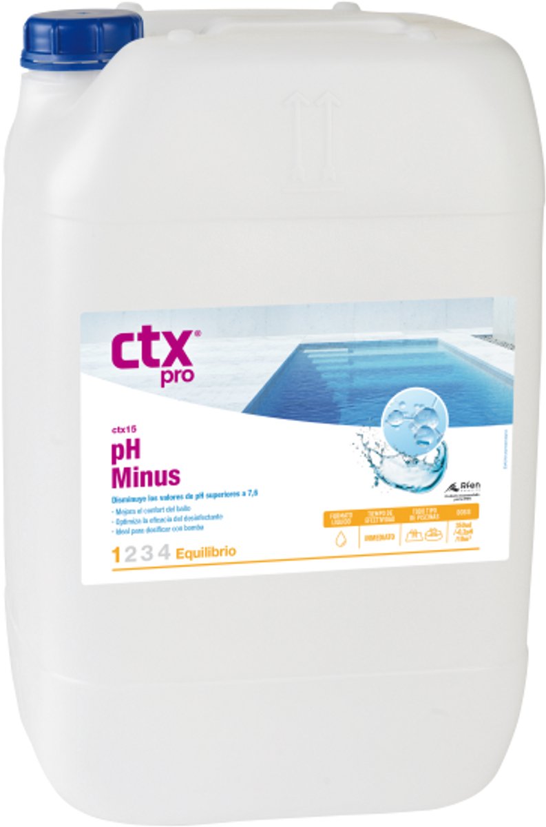 CTX-15 pH Minus vloeibaar 20 liter