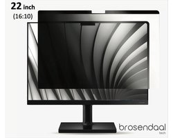 Brosendaal Privacy Filter 22 inch – Beeldverhouding 16:10 - Magnetische Bevestiging - Privacy Screenprotector geschikt voor Monitor van Dell, Fujitsu, ASUS, HP, Lenovo