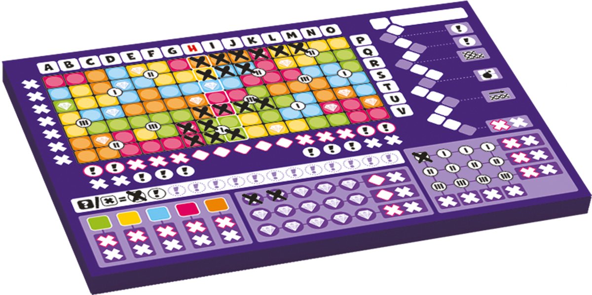 999 Games - Scoreblokken Keer op Keer 3 twee stuks Level 1 — afbeelding 2