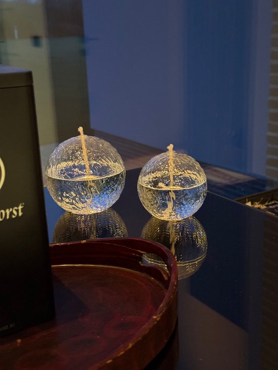 Leeff Olielamp Olaf L – Transparant – 10 x 10 CM – Glas — afbeelding 3