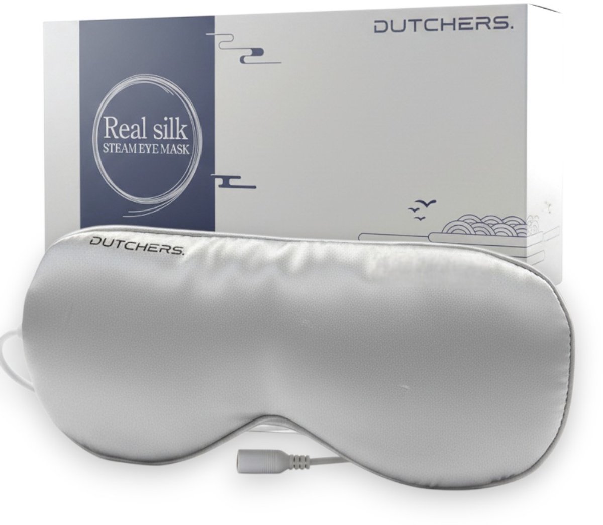 Echte Zijde Verwarmd Oogmasker