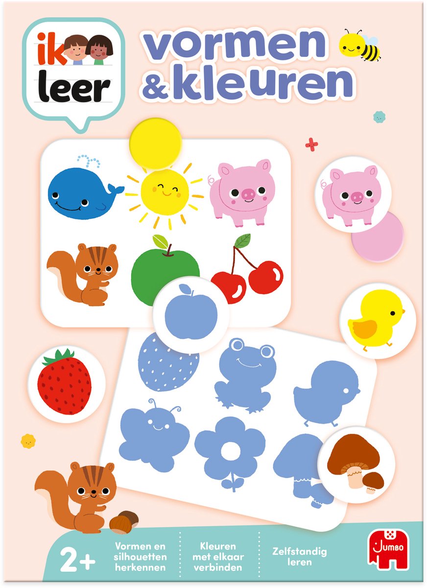 Jumbo - Ik Leer - Vormen en Kleuren - Educatief spel - Vanaf 3 jaar — afbeelding 2