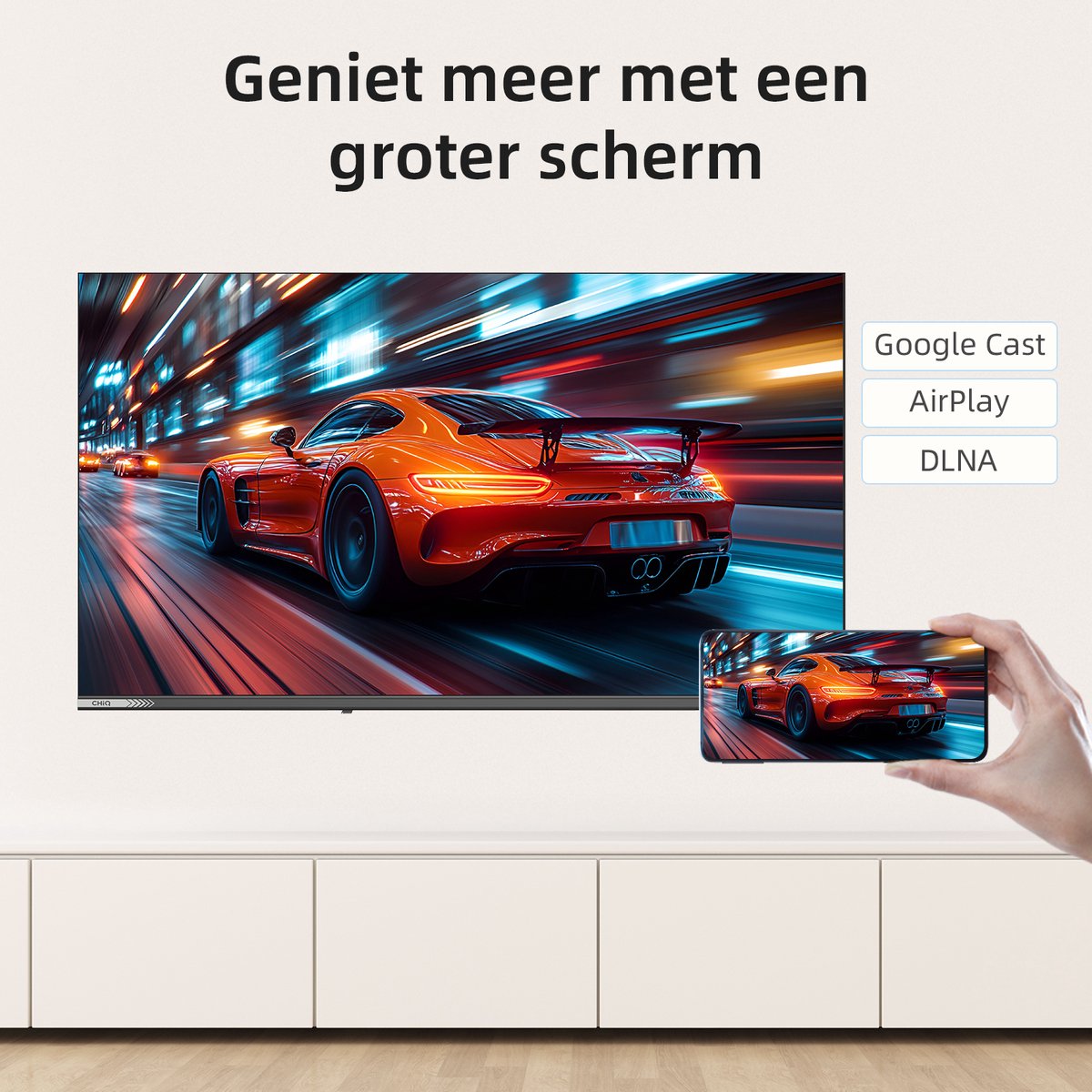 CHiQ L32QM10V Smart TV 32 Inch QLED Full HD - afbeelding 3