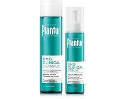 DA Plantur DMG Clinical Set – Shampoo 250 ml + Serum 125 ml – Complete verzorging tegen haaruitval – Met DMG & cafeïne – Dagelijkse hoofdhuidverzorging – Voor vrouwen
