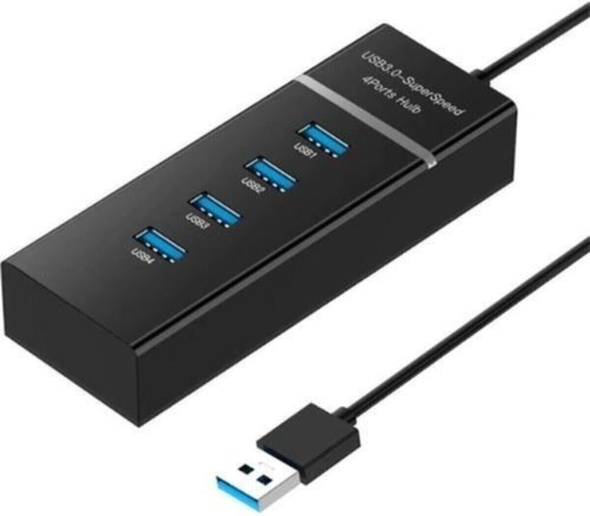 USB 3.0 Hub met 4 Poorten en Hoge Snelheid