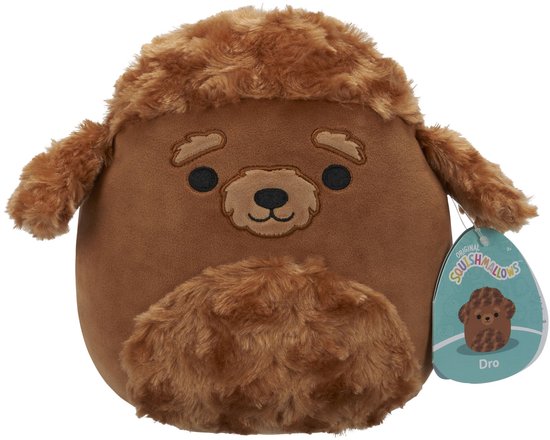 Squishmallows - Little Plush (Dro - Golden Labradoodle W/Fuzzy Swirl Belly) - 19cm Plush