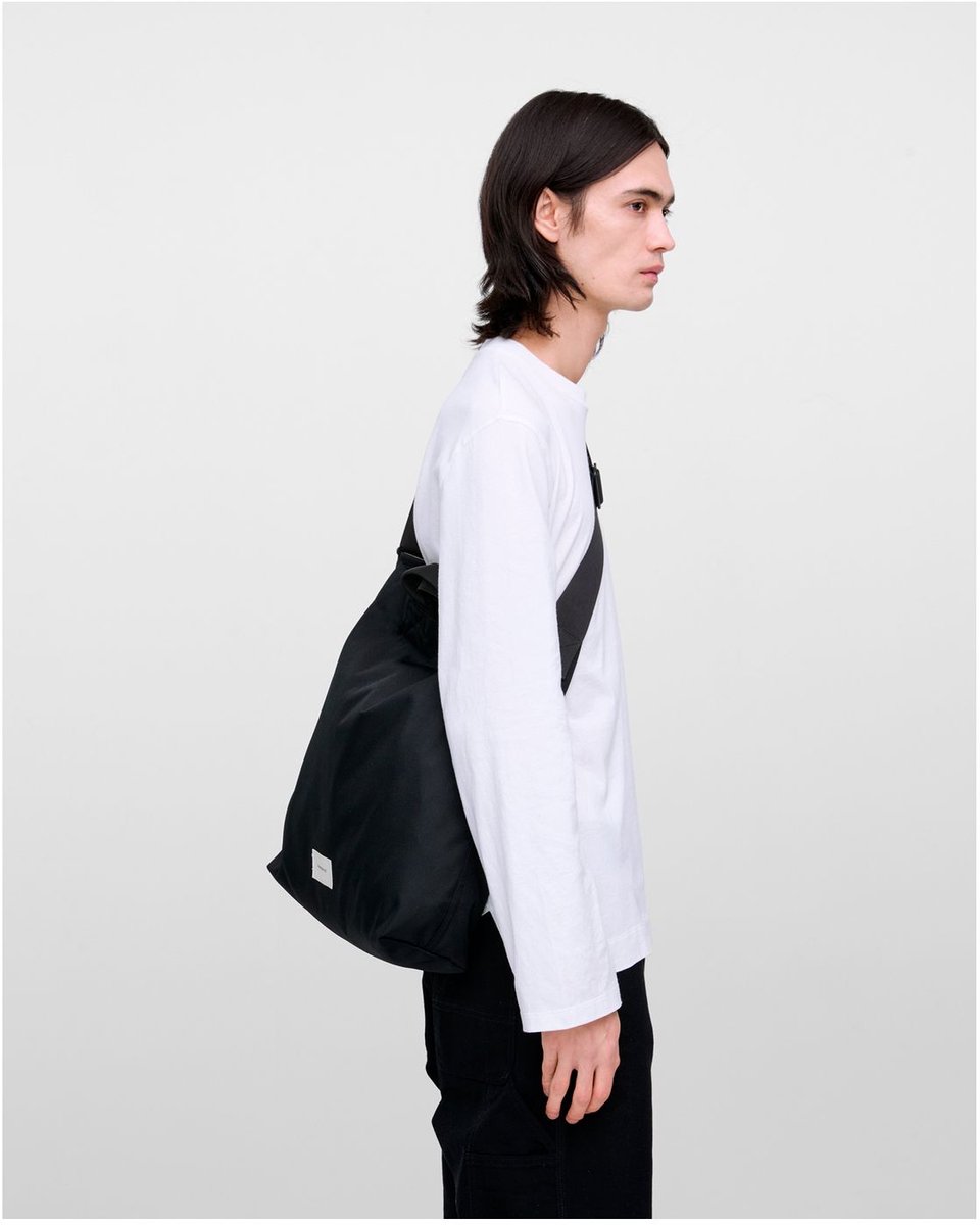 Sandqvist Ground Shopper Bag - Schoudertas 45 cm (black)