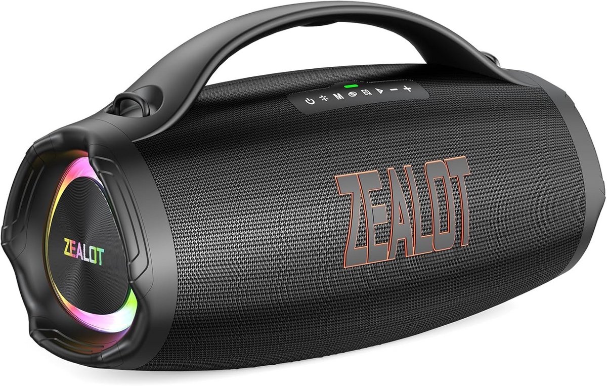 Draadloze Buiten Speaker 160W met Krachtige Bas en 40 Uur Speeltijd
