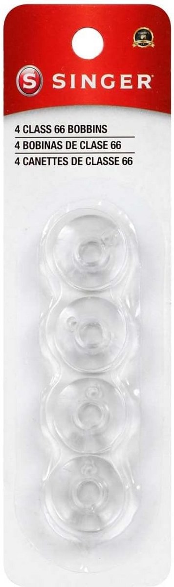 4-Pack Naaimachine Spoelen Transparant – Klasse 66 Klossen voor Naaimachines