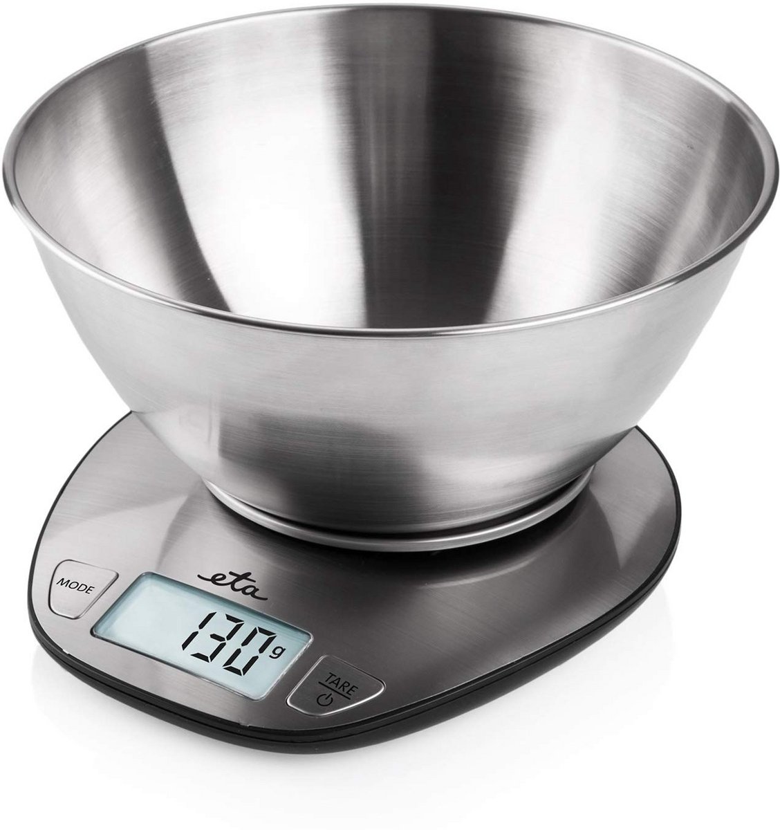 Digitale Keukenweegschaal met RVS Kom tot 5 kg Nauwkeurig