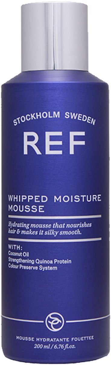 REF Stockholm - Whipped Moisture Mousse 200ml - Hydrate - Mousse - Leave-in - Hittebescherming - 100% vegan