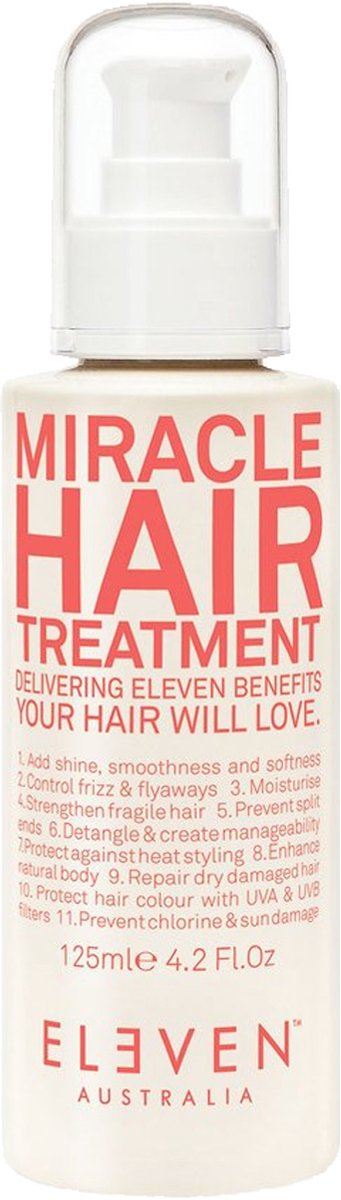 Eleven Australia Miracle Hair Treatment - Leave-In crème voor elk haartype - 125ml