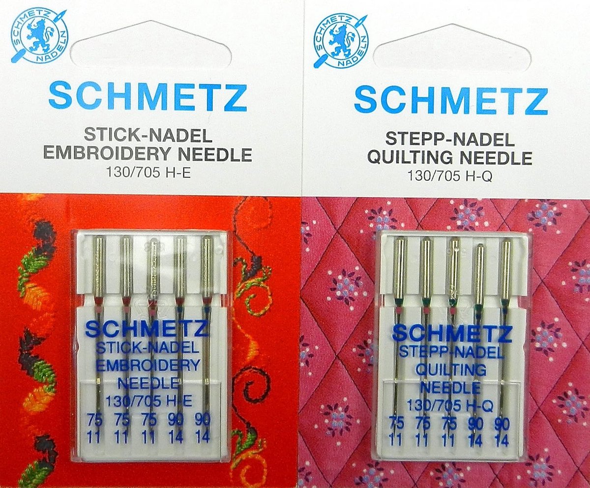 Borduurnaald en Stiknaald Assortiment 10 Stuks voor Patchwork 130/705