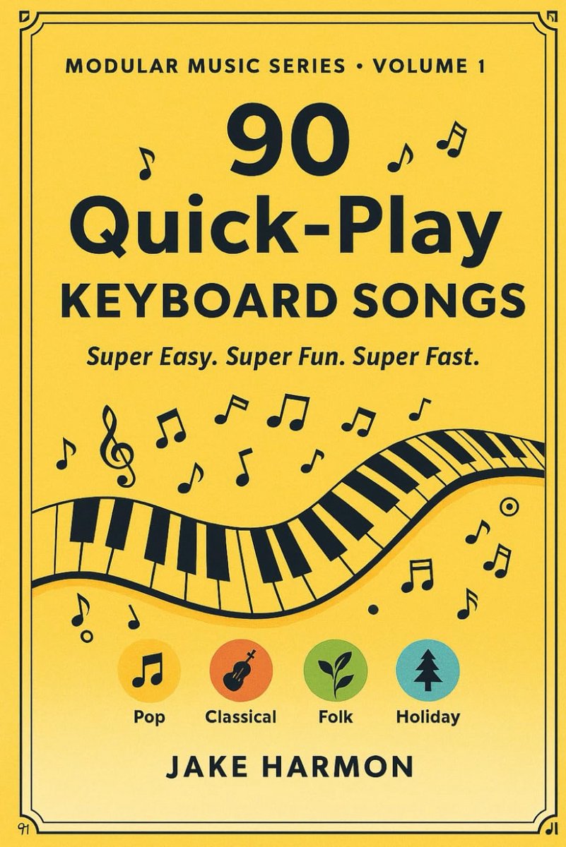 90 Makkelijk Te Spelen Keyboard Liedjes: Pop, Klassiek en Meer