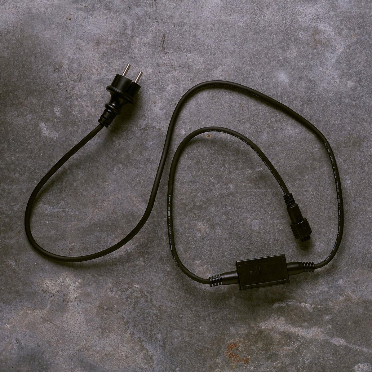 230V Stroomkabel en Stekker voor Buitenverlichting met 1,5m Kabel