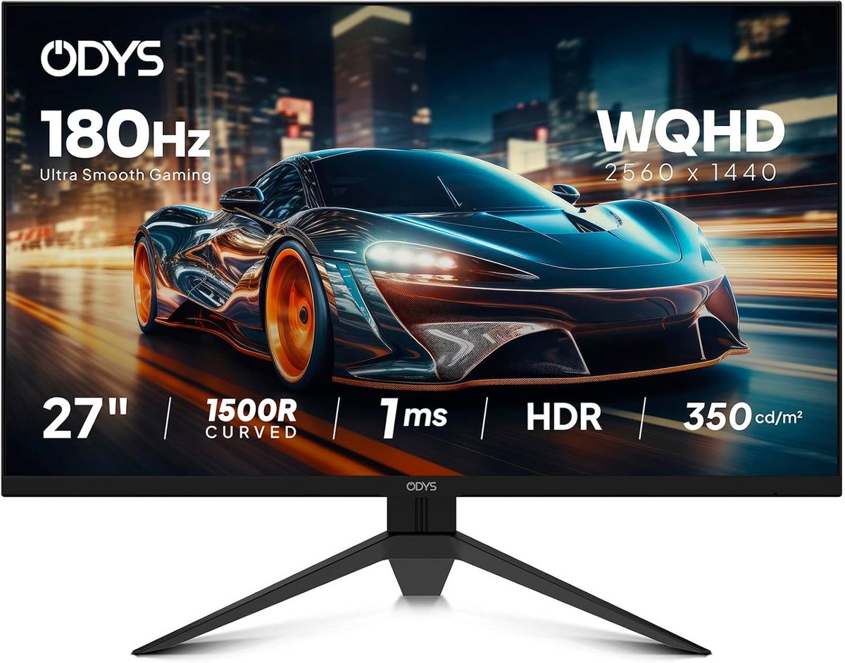 27 inch Gaming Monitor WQHD 180Hz IPS met Snelle Responstijd