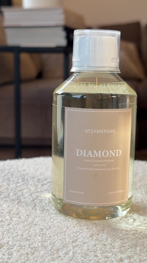 SteamStory Luxe Wasparfum Diamond - Frisse geur met witte musk & citrus - 250 ml