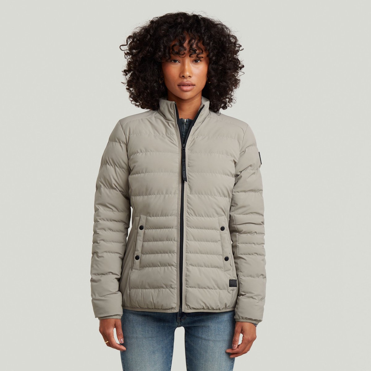 G-Star Foundation pdd short jkt wmn Dames Jas Elephant Skin