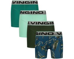 Vingino Leaf 4-pack Jongens Onderbroek - Fresh mint