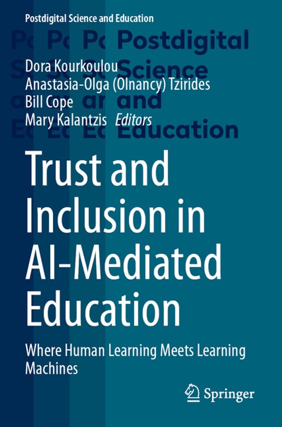 Postdigital Science and Education- Trust and Inclusion in AI ... - cover
