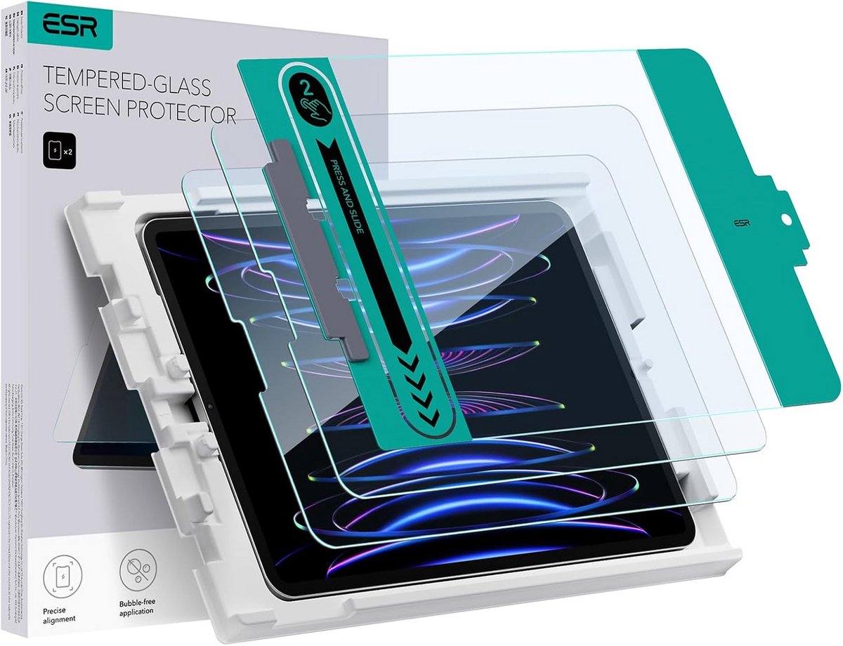 Gehard Glas Screenprotector voor iPad Pro 11 inch en iPad Air 10,9 inch, Krasbestendig