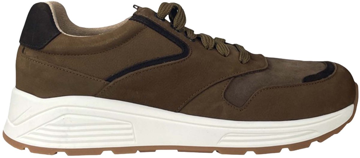 Nimco 7700 Sneaker Brave Lace Cognac Combi Kx