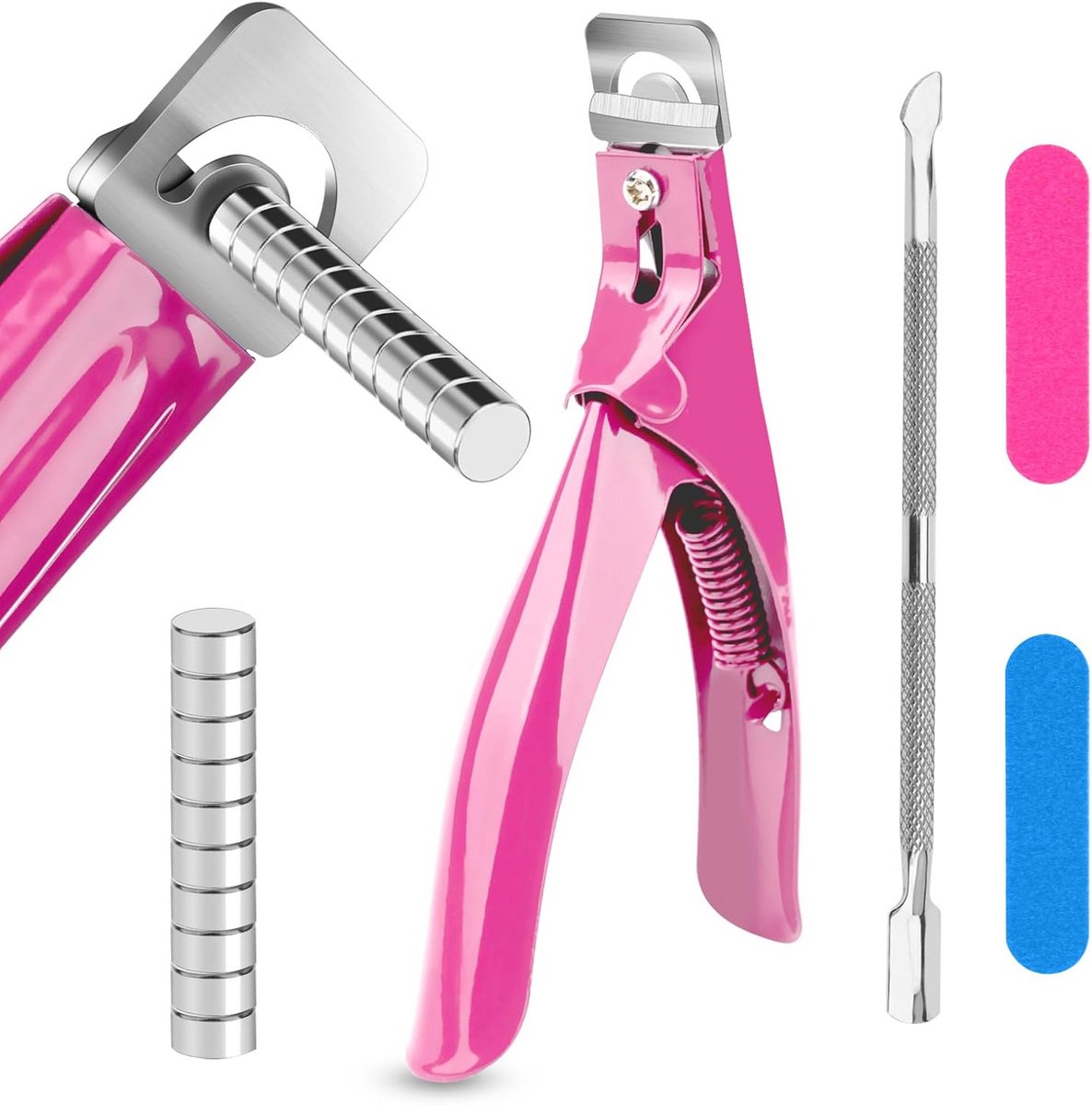 Verstelbare Nagelcapsule Knipper voor Acryl- en Kunstnagels Roestvrij Staal