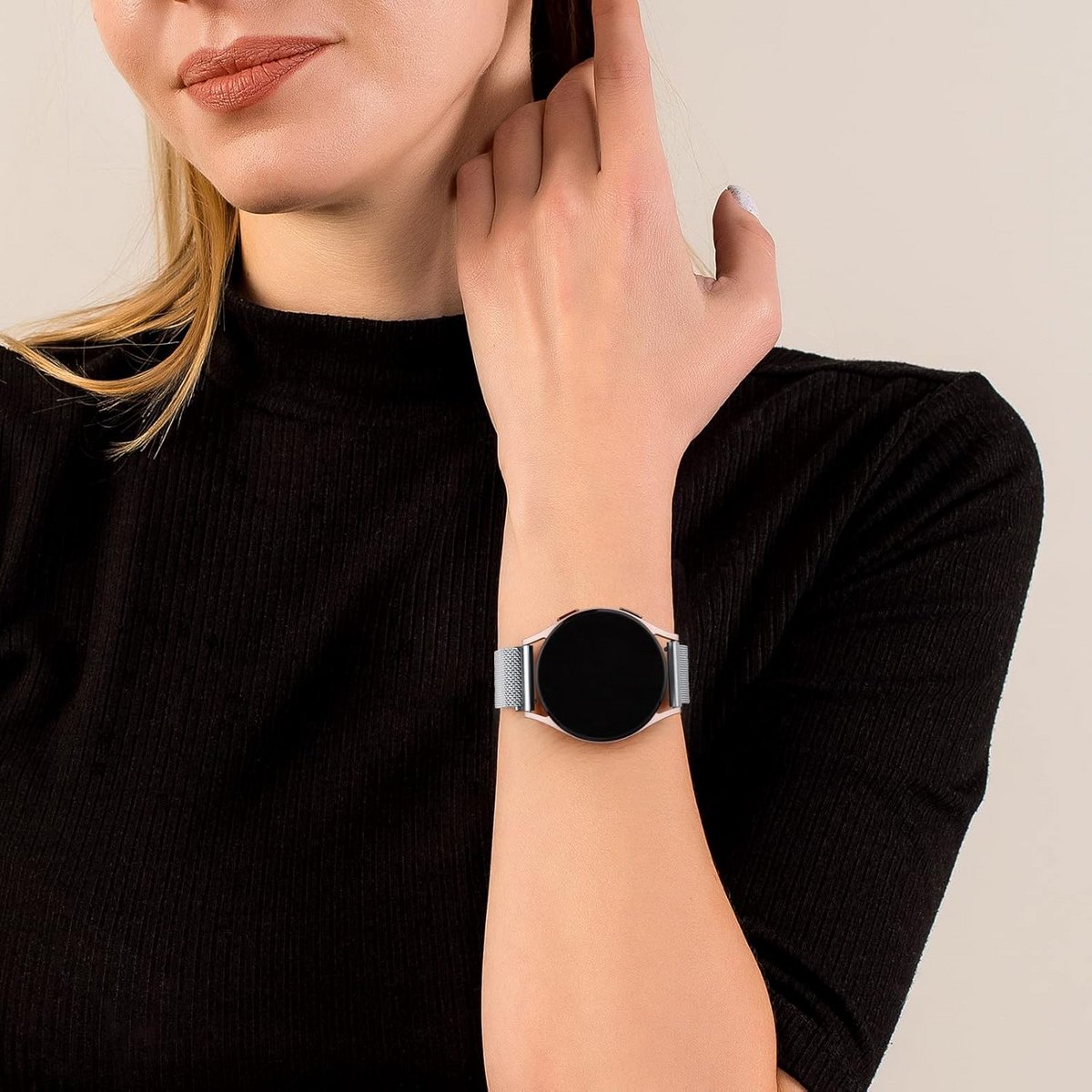 Metalen Horlogeband 20 mm Quick Release voor Dames en Heren