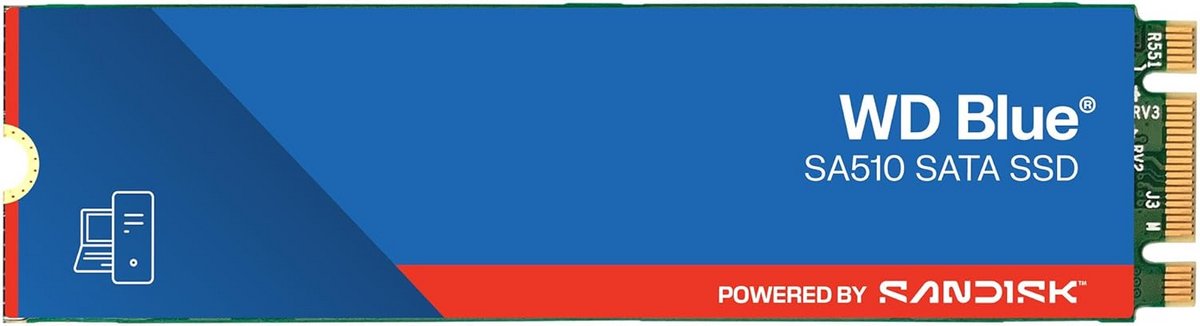 SATA SSD 500 GB M.2 voor Snelle PC Upgrade en Content Creators