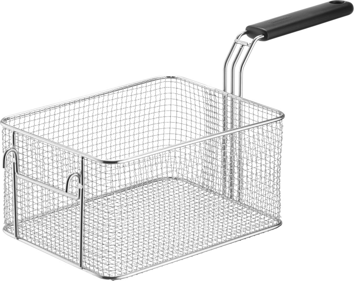 Professionele RVS Frituurmand met Hittebestendige Handgreep, 10L Inhoud