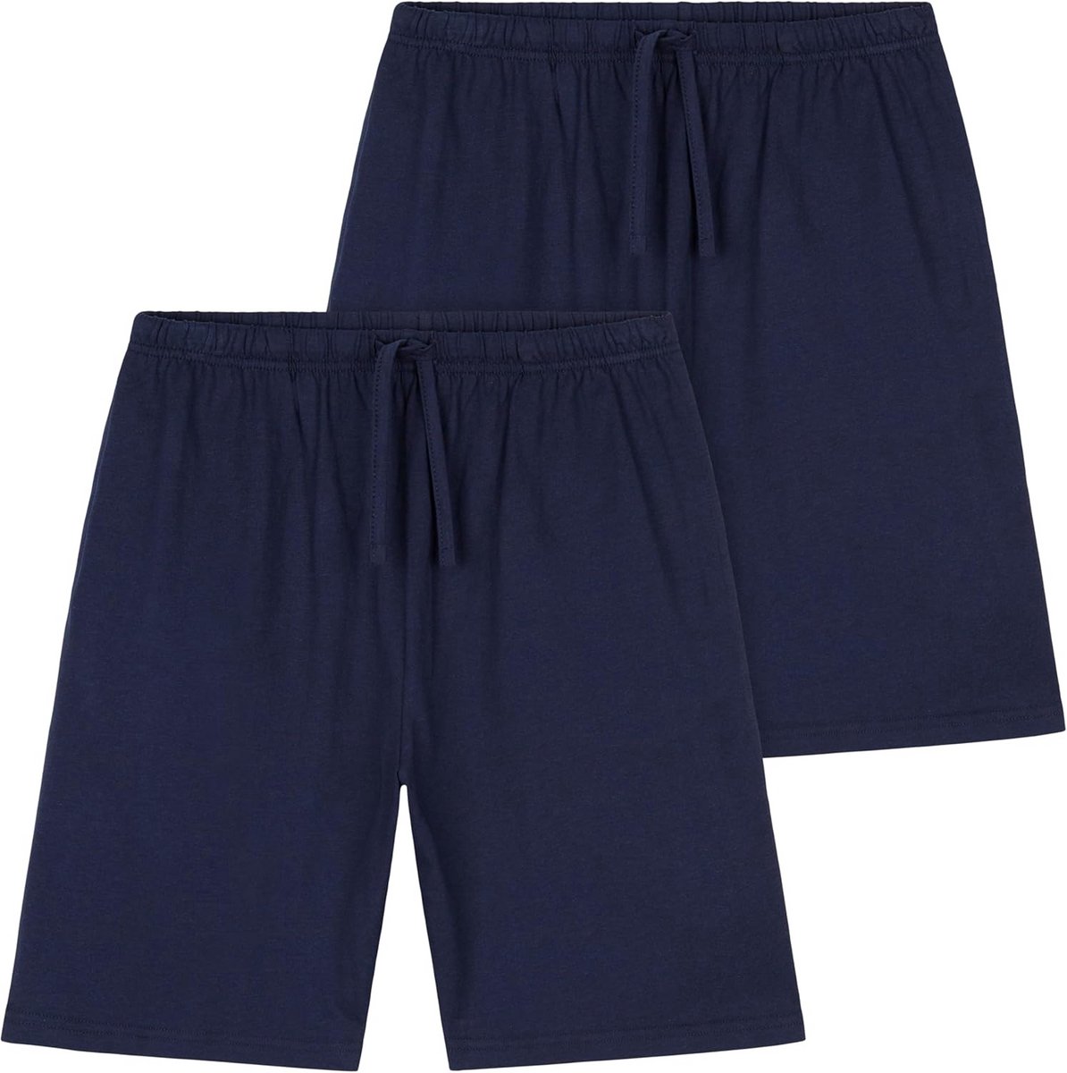 Set van 2 Jongens Jersey Shorts met Zakken voor Sport en Lounge