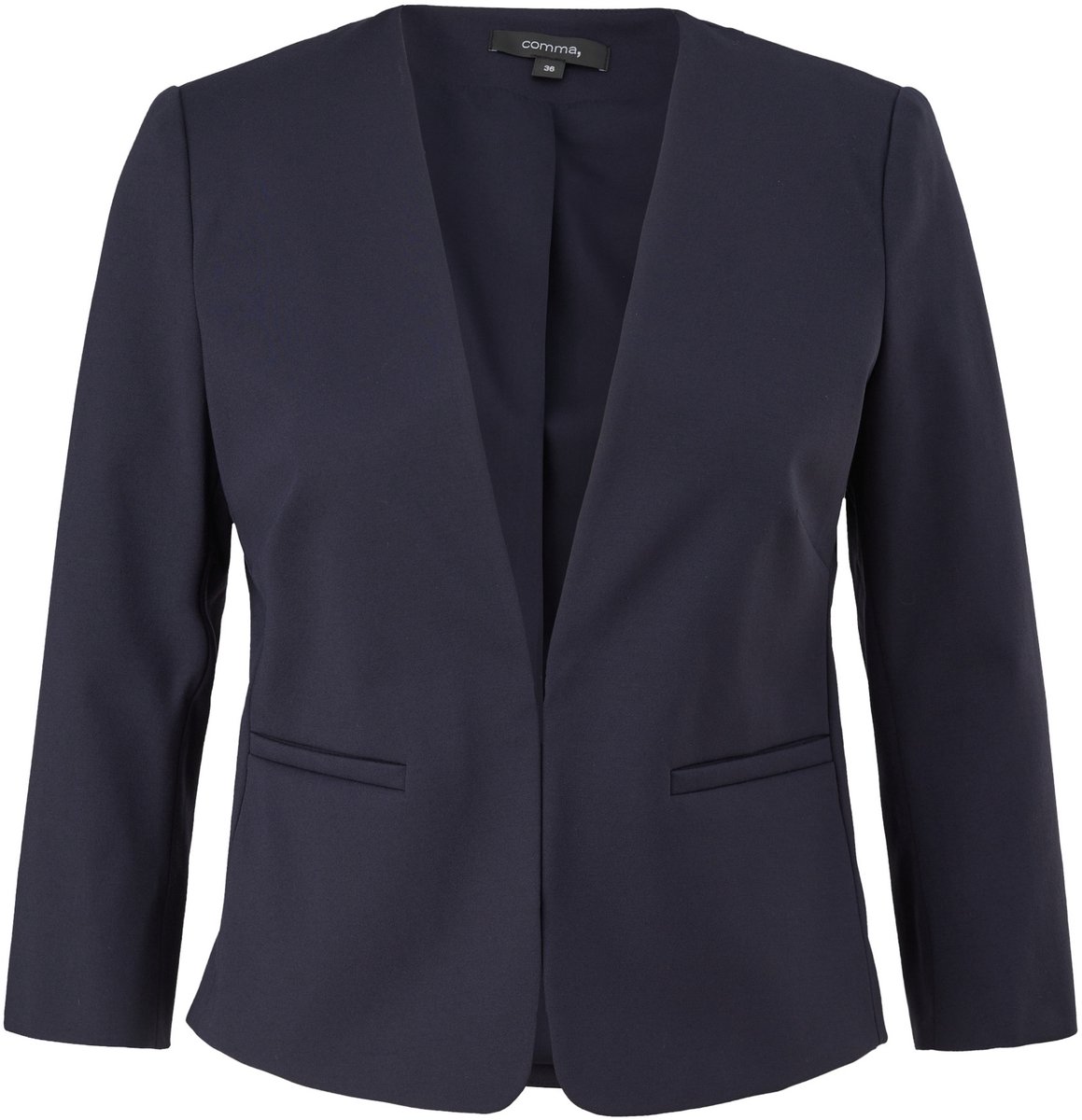 comma - female - Blazer met korte coupe