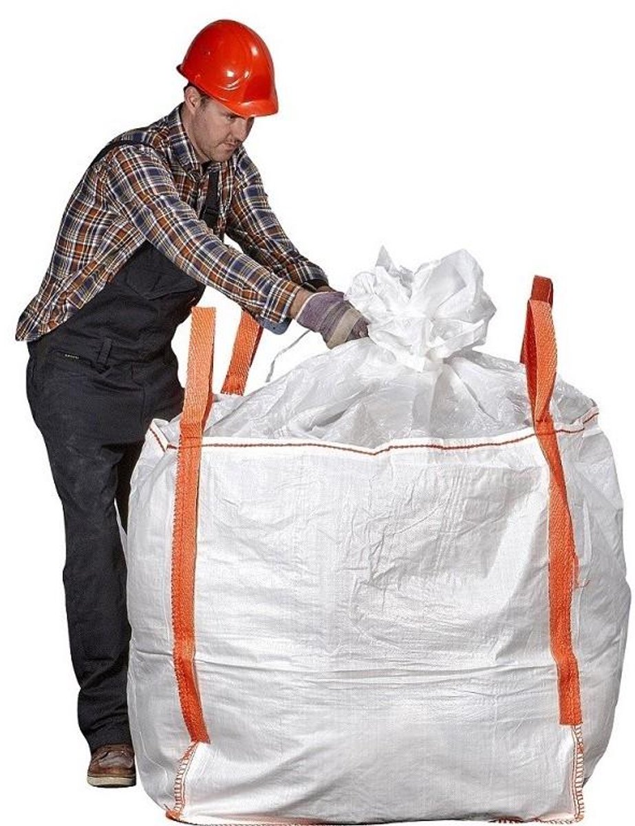 10x | Big Bag 90x90x90cm | Met vulschort | 1000KG