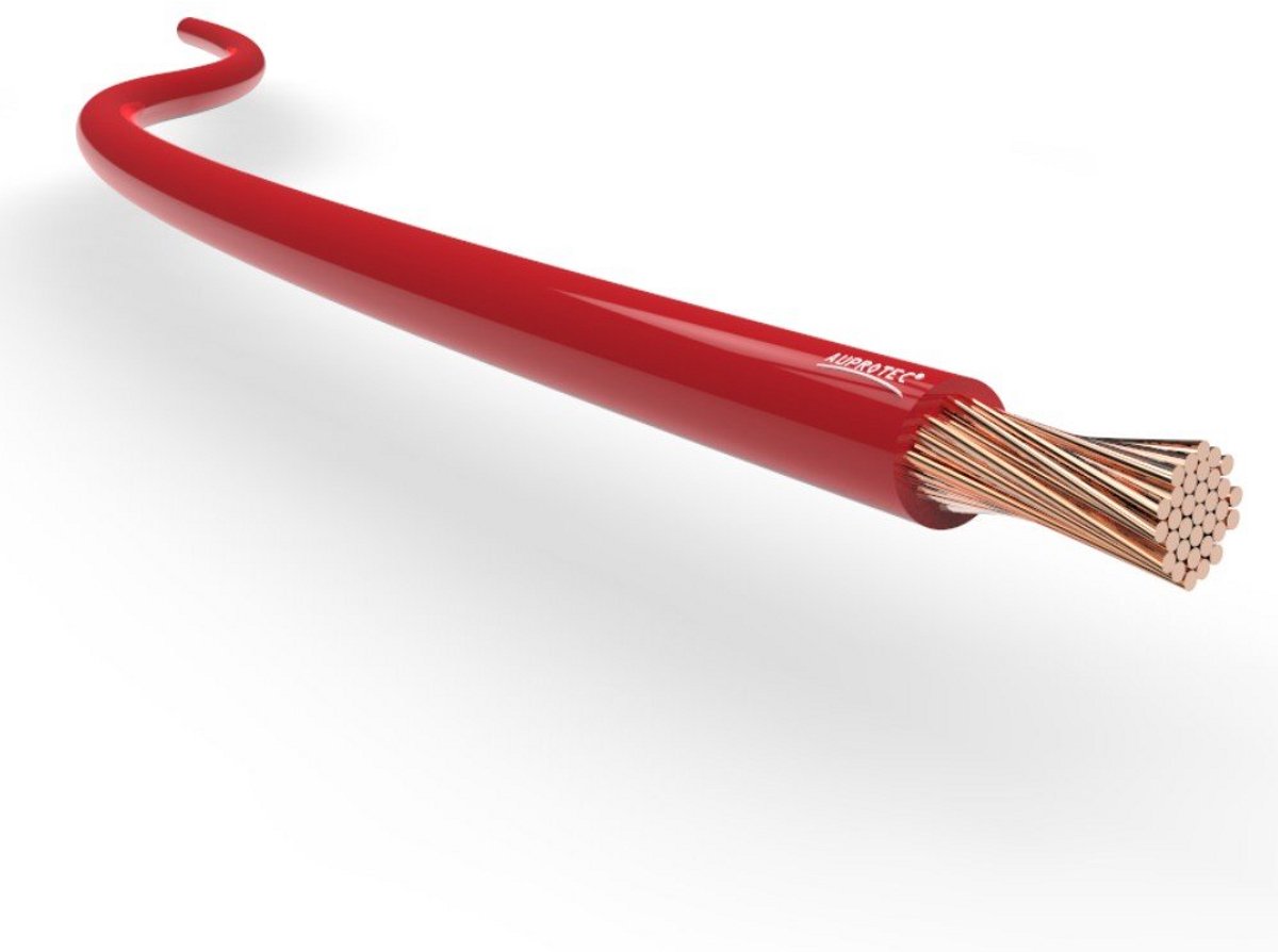 Kabel Set voor Auto en Motorfiets - Flexibele Enkeladerige Draad in Diverse Maten en Lengtes
