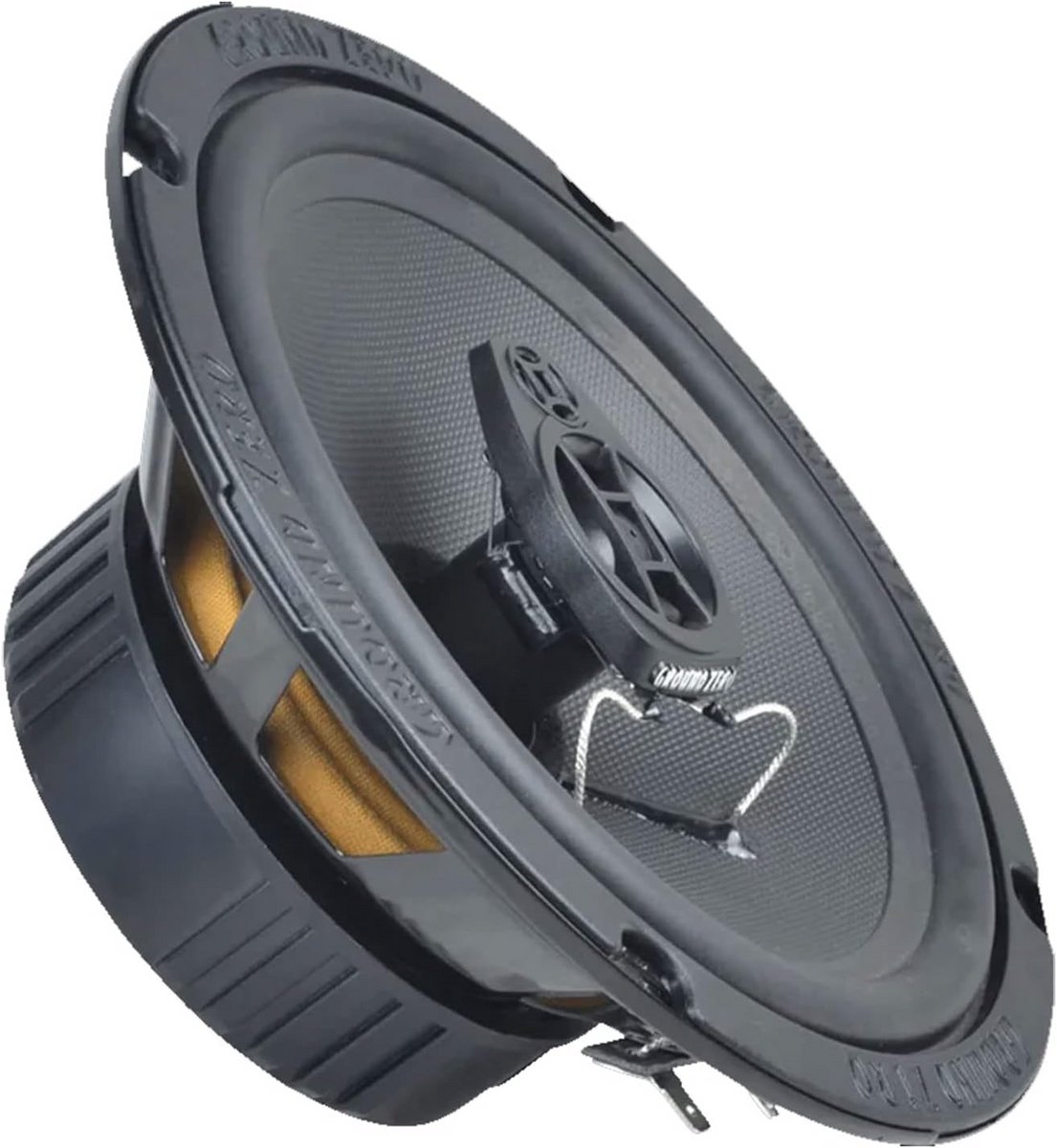 2-weg Coaxiale Auto Speaker met HQPP Membraan en Mylar Tweeter
