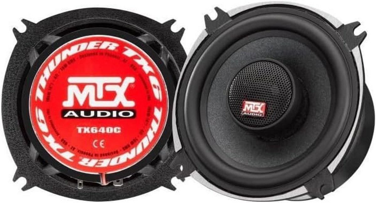 10cm 2-weg Coaxiale Auto Speakers - 70W RMS Vermogen met Neodymium Tweeter
