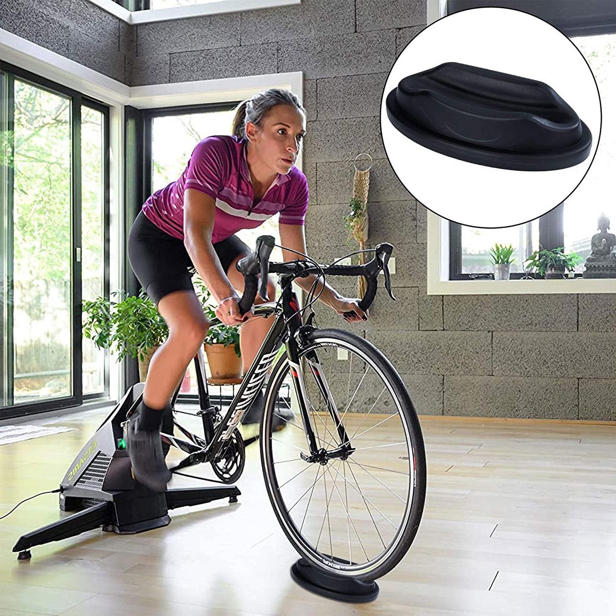 Fiets Stopper Voorwiel Verhoger voor Indoor Fietsen Training