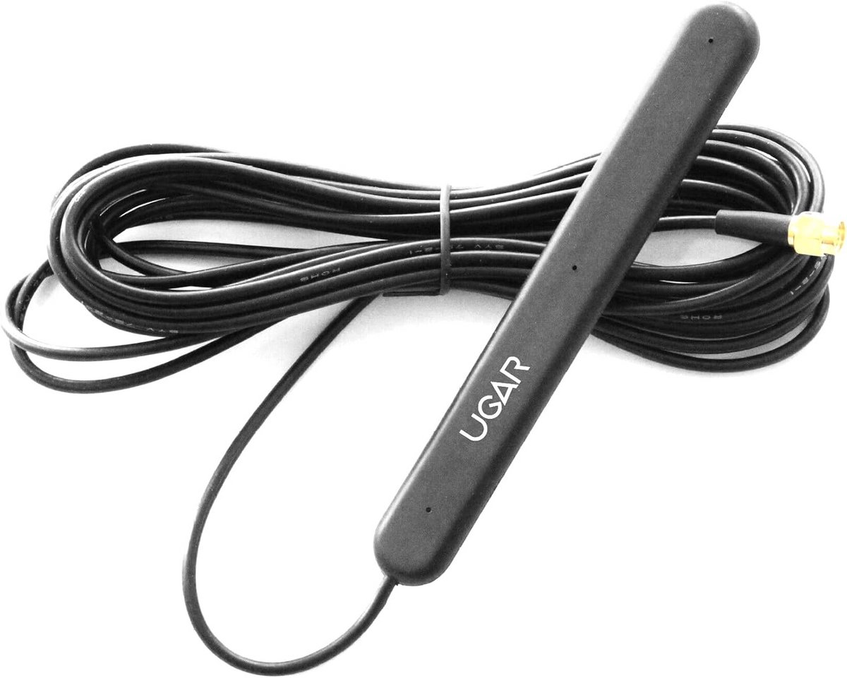 DAB+ Antenne voor Voorruitmontage met 5m Kabel en SMA Adapter